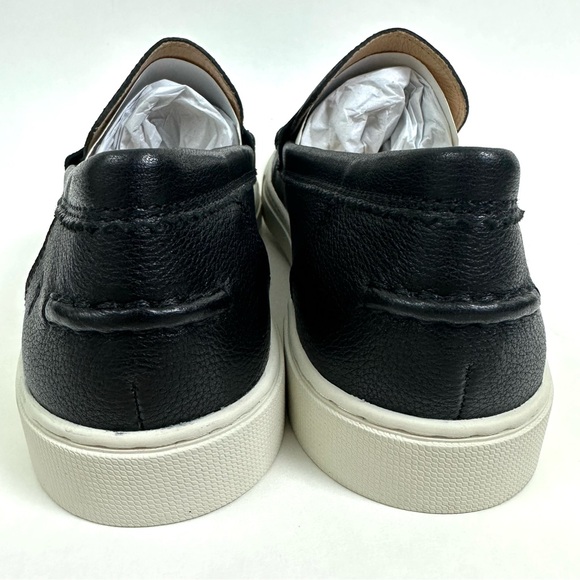 NIB Frye Ivy Black White Penny Loafer Slip On Leather Women’s Size 11 and 12 - Picture 4 of 7